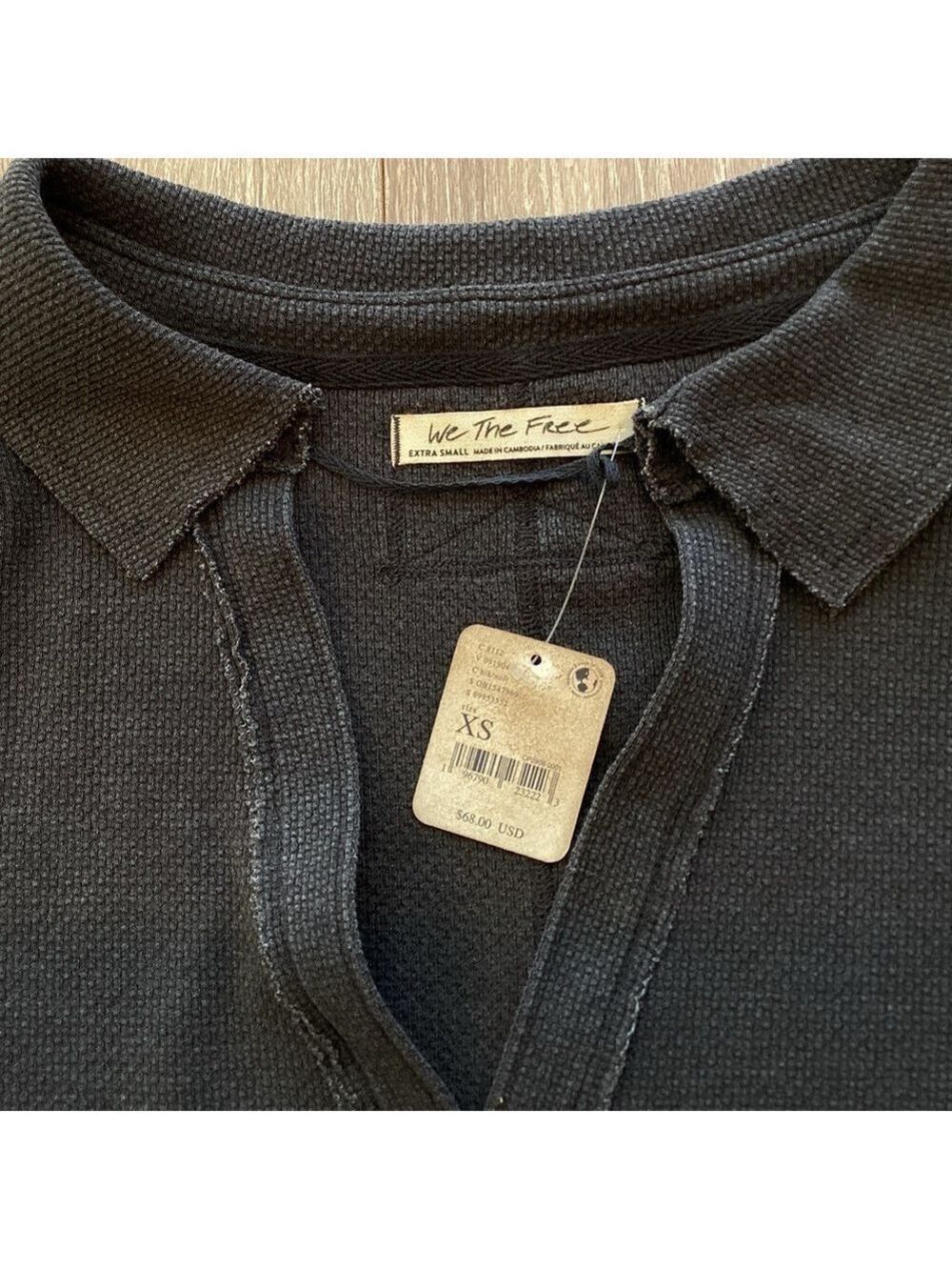 Free People NWT Anakin Thermal Top - Picture 9 of 10